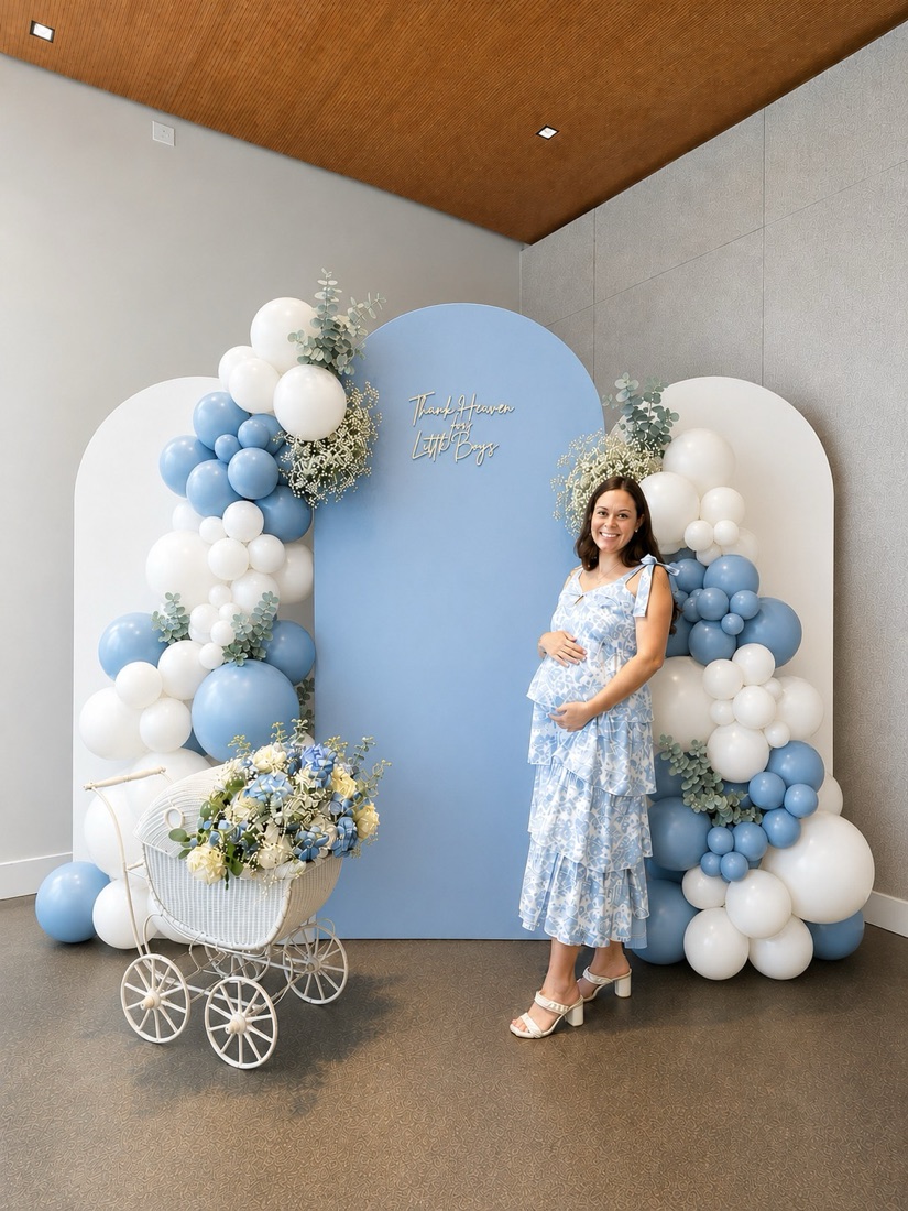 Baby shower decor