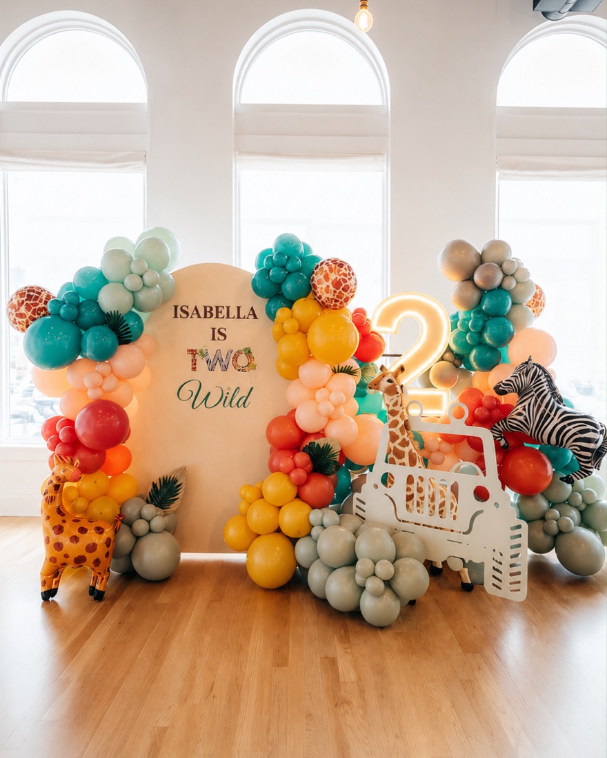 Kids birthday decor
